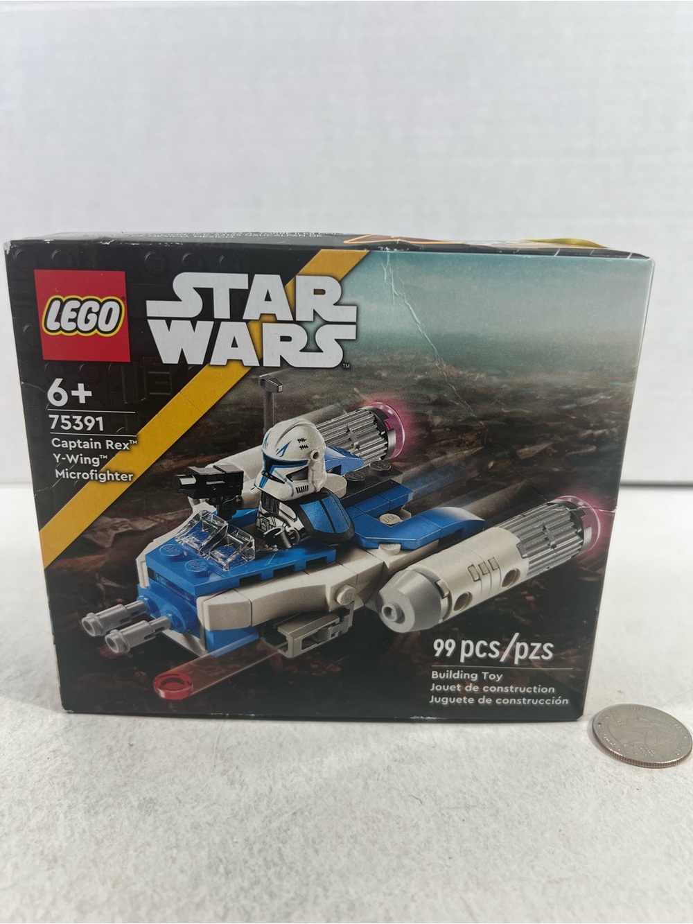 Lego Star Wars Captain Rex Y-Wing Microfighter 75391, 99 Pieces!